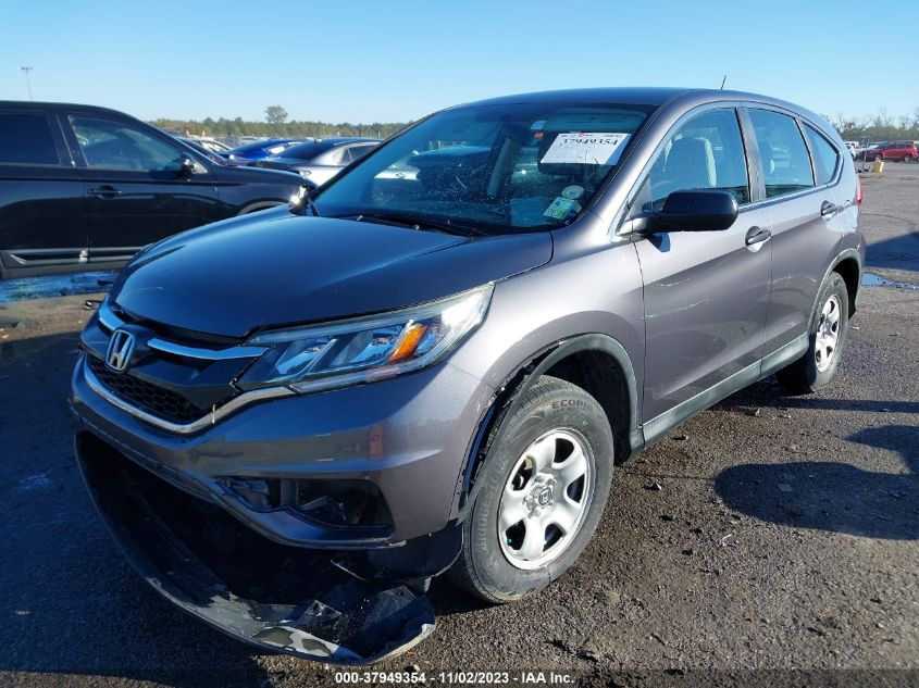 2015 HONDA CR-V LX - 2HKRM3H36FH552870