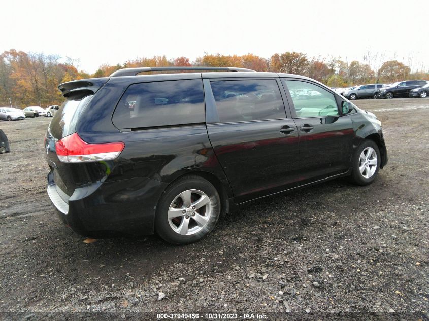 2013 TOYOTA SIENNA LE - 5TDKK3DC0DS371168