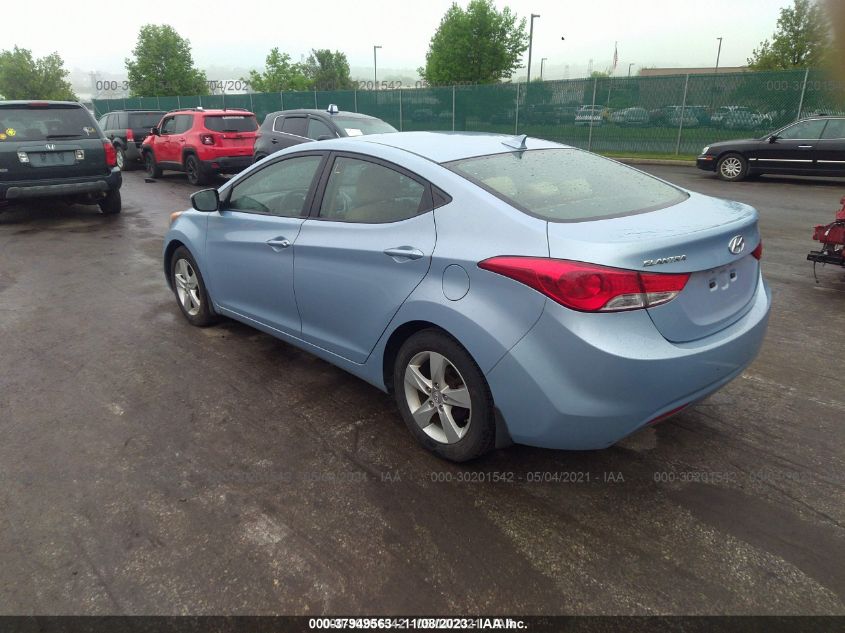 2013 HYUNDAI ELANTRA GLS - KMHDH4AE2DU496828