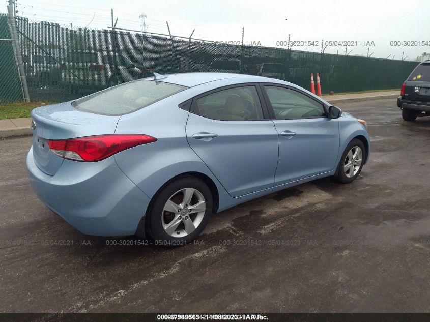 2013 HYUNDAI ELANTRA GLS - KMHDH4AE2DU496828