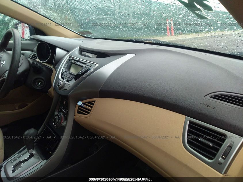 2013 HYUNDAI ELANTRA GLS - KMHDH4AE2DU496828