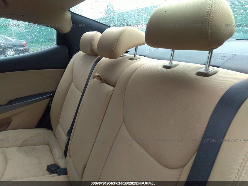 2013 HYUNDAI ELANTRA GLS - KMHDH4AE2DU496828