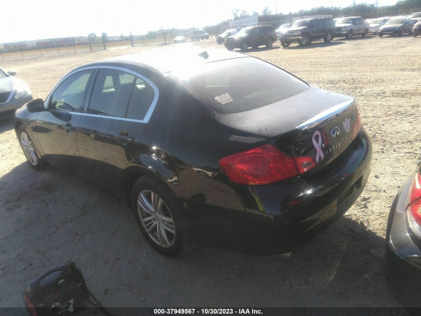 2013 INFINITI G37X X JN1CV6AR1DM357901