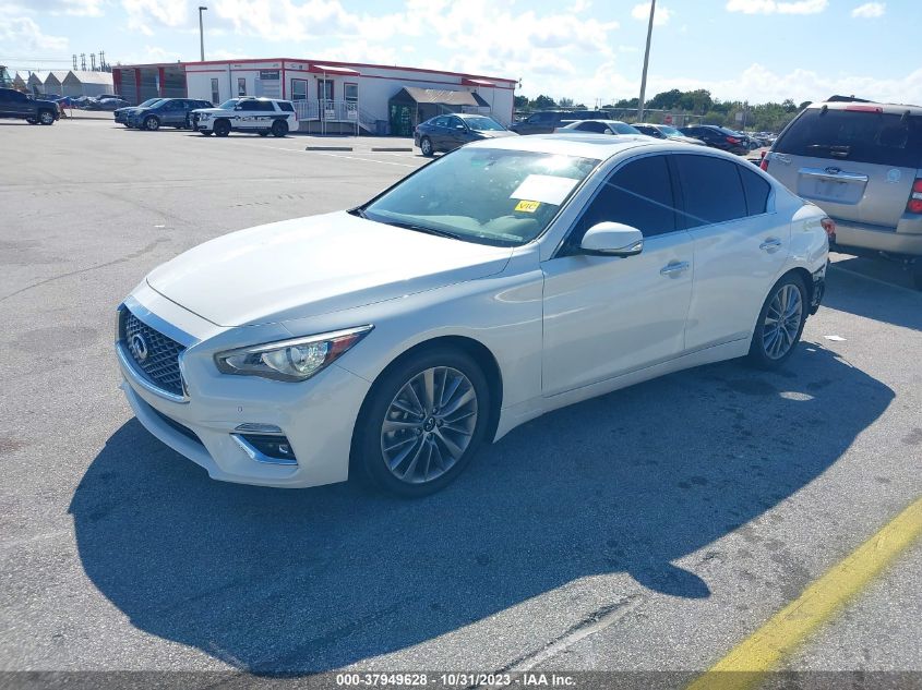 JN1EV7BPXNM311318 Infiniti Q50 LUXE 2