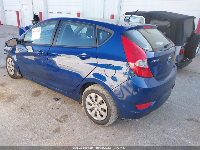 2015 HYUNDAI ACCENT GS - KMHCT5AE1FU204511