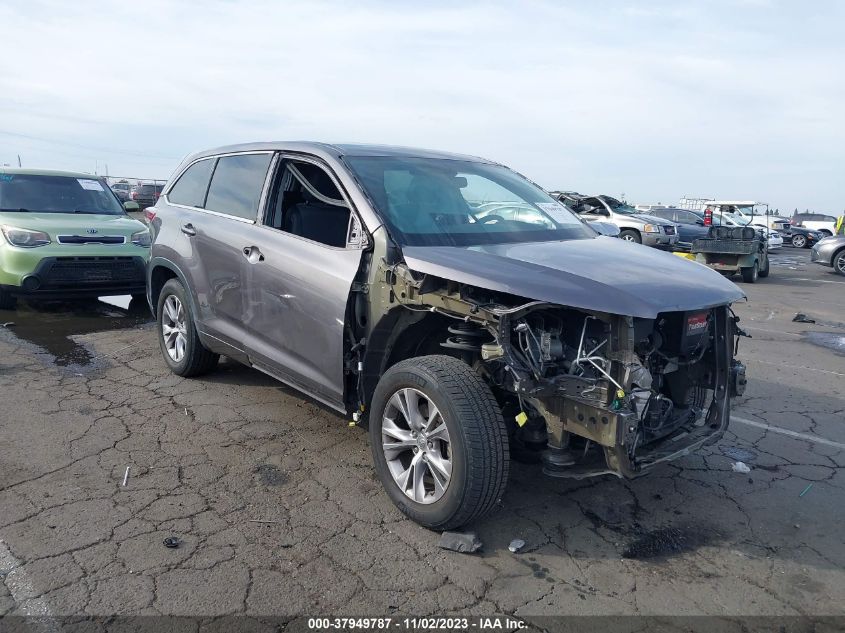 2015 TOYOTA HIGHLANDER LE PLUS V6 - 5TDZKRFH1FS101041