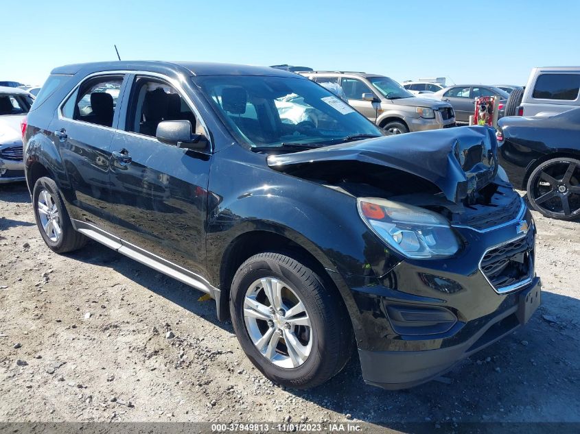 2017 CHEVROLET EQUINOX LS - 2GNALBEK4H1536121