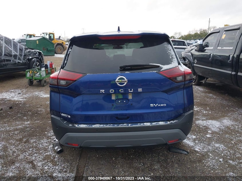 VIN 5N1AT3BB5MC724889 2021 NISSAN ROGUE SV