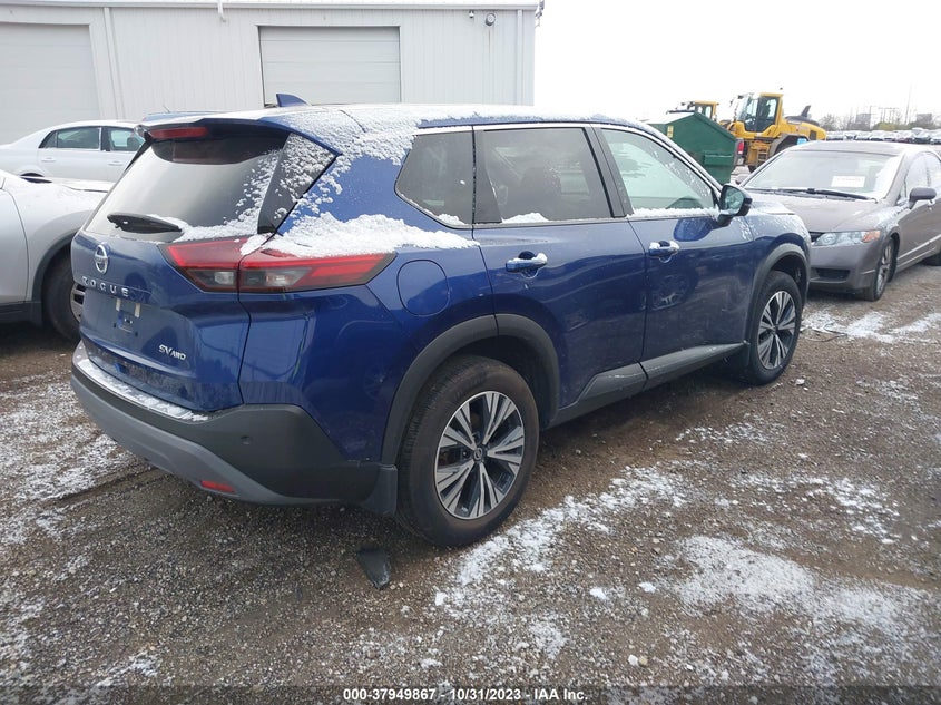 VIN 5N1AT3BB5MC724889 2021 NISSAN ROGUE SV
