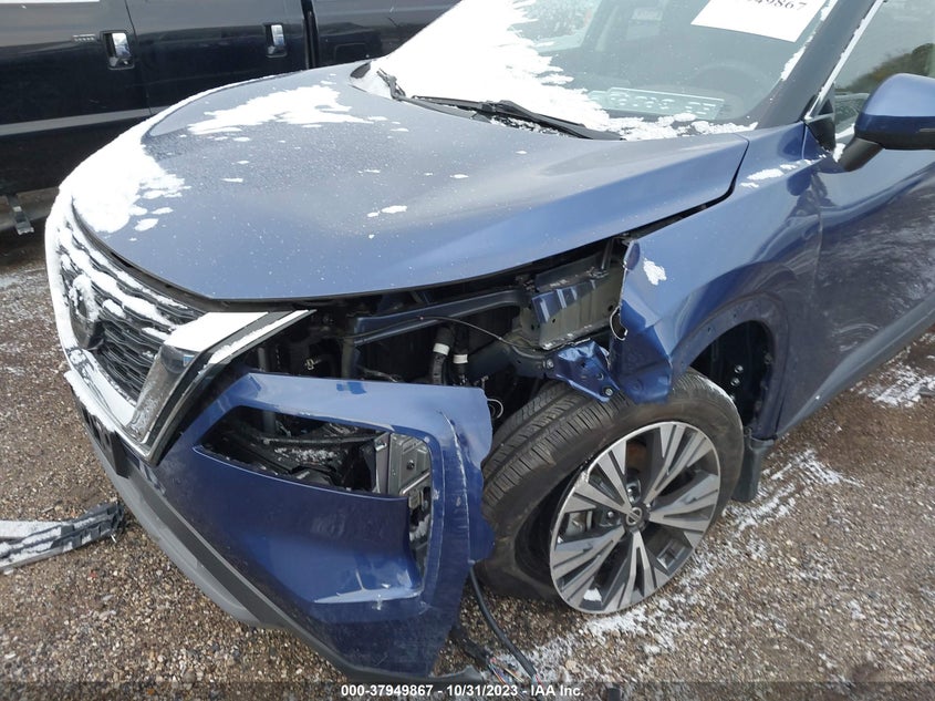 VIN 5N1AT3BB5MC724889 2021 NISSAN ROGUE SV