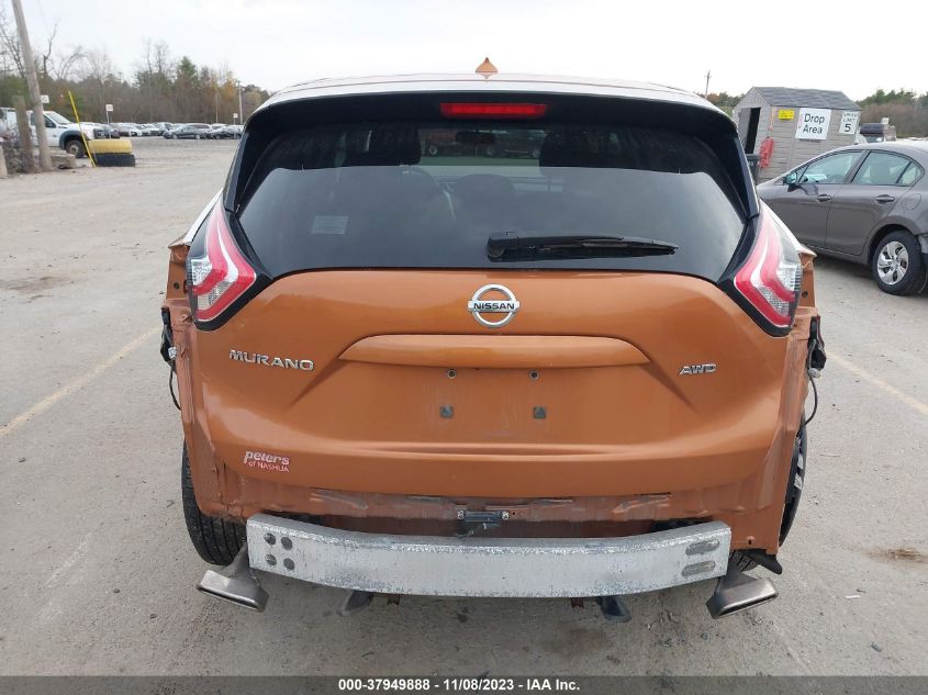2015 NISSAN MURANO S - 5N1AZ2MH6FN236696