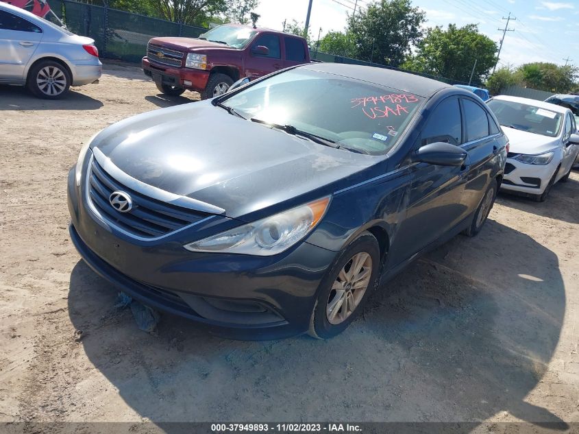 2014 HYUNDAI SONATA GLS - 5NPEB4AC1EH817410