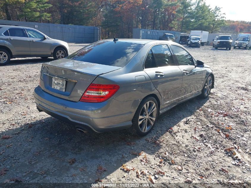 2014 MERCEDES-BENZ C 300 SPORT 4MATIC/LUXURY 4MATIC - WDDGF8AB9ER324861