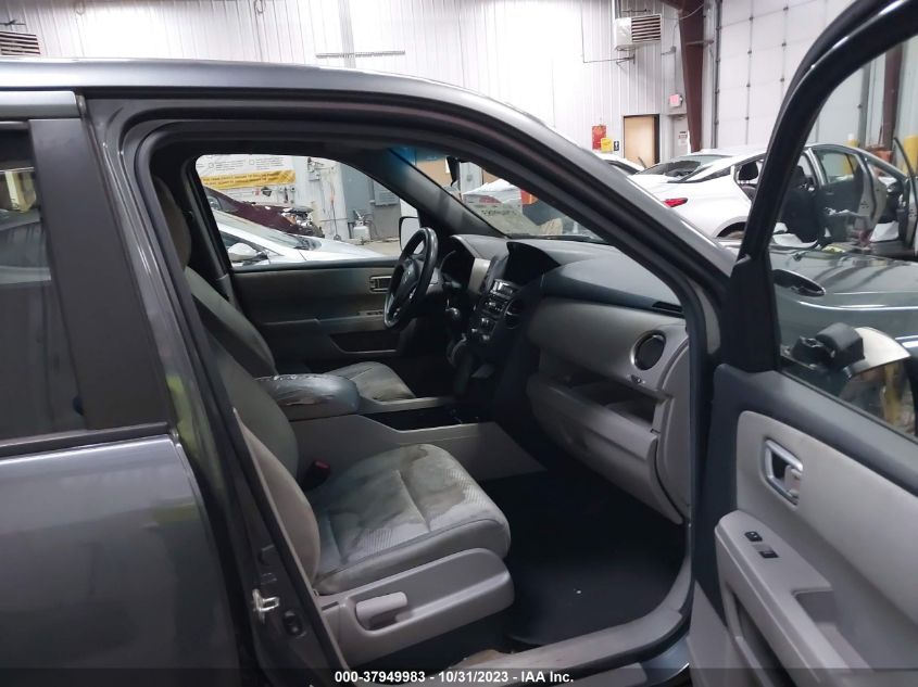 2013 HONDA PILOT LX - 5FNYF4H2XDB057022