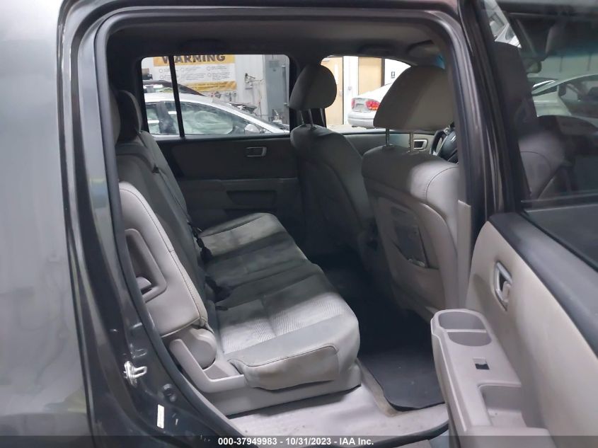 2013 HONDA PILOT LX - 5FNYF4H2XDB057022