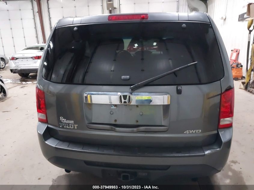 2013 HONDA PILOT LX - 5FNYF4H2XDB057022