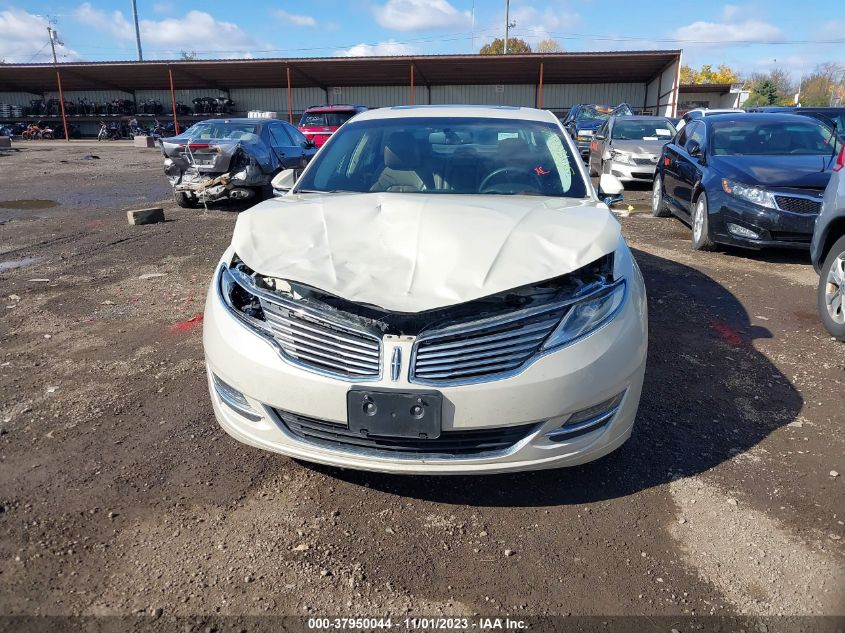 2014 LINCOLN MKZ HYBRID HYBRID 3LN6L2LUXER808998