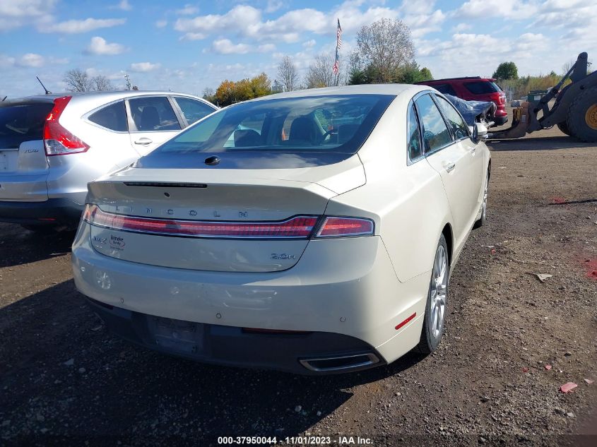 2014 LINCOLN MKZ HYBRID HYBRID 3LN6L2LUXER808998