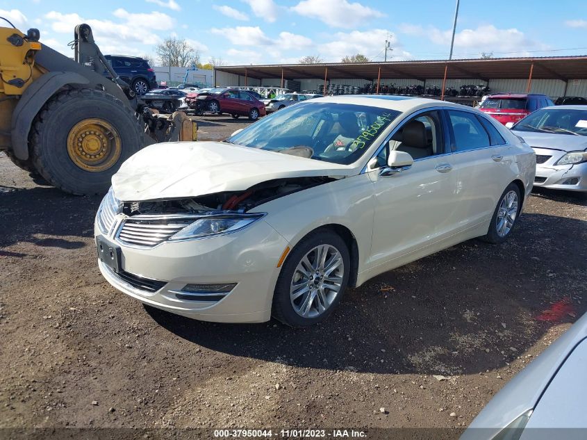 2014 LINCOLN MKZ HYBRID HYBRID 3LN6L2LUXER808998