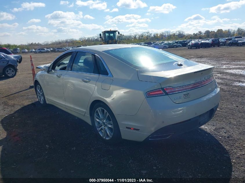 2014 LINCOLN MKZ HYBRID HYBRID 3LN6L2LUXER808998