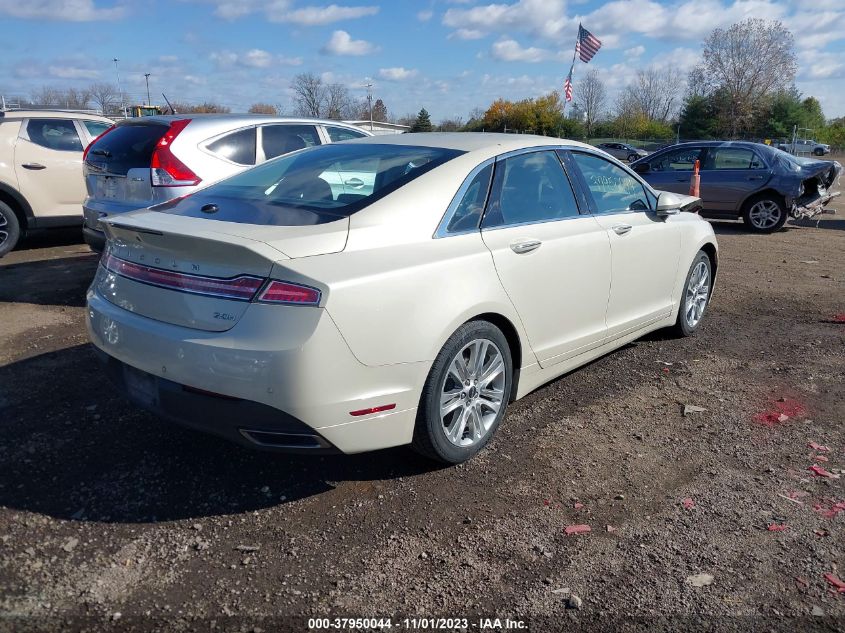 2014 LINCOLN MKZ HYBRID HYBRID 3LN6L2LUXER808998