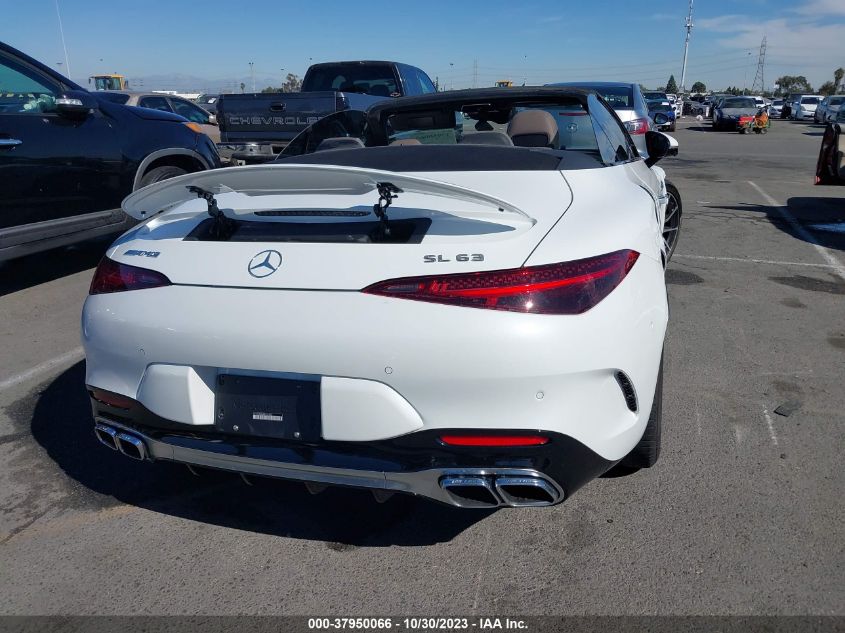 2022 MERCEDES-BENZ AMG SL 63 4MATIC W1KVK8BB0NF011202