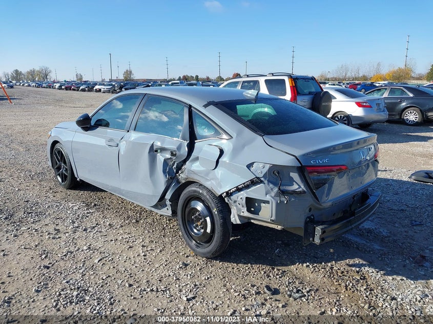 VIN 2HGFE2F5XNH590349 2022 HONDA CIVIC SPORT