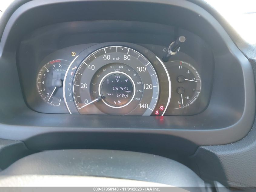 2015 HONDA CR-V EX-L - 5J6RM4H74FL103766
