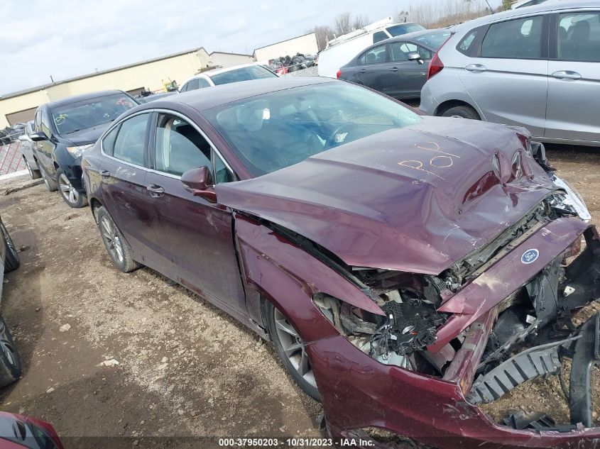 2017 FORD FUSION SE - 3FA6P0HD4HR412484