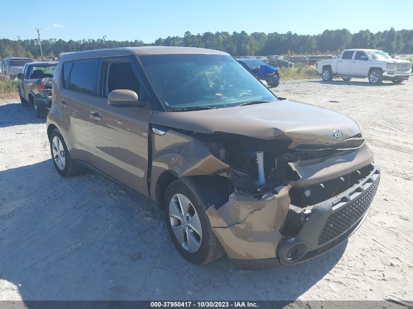 2015 KIA SOUL BASE - KNDJN2A29F7163957