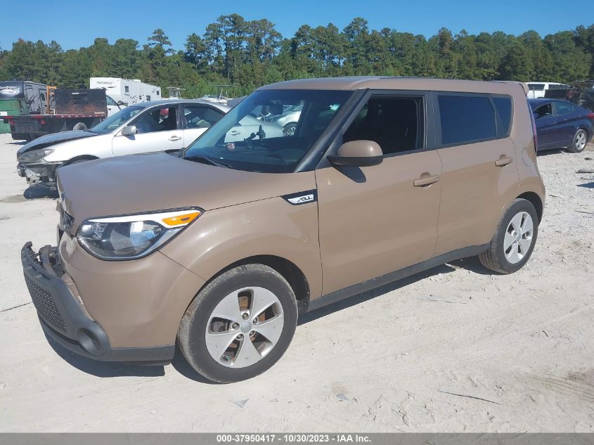 2015 KIA SOUL BASE - KNDJN2A29F7163957