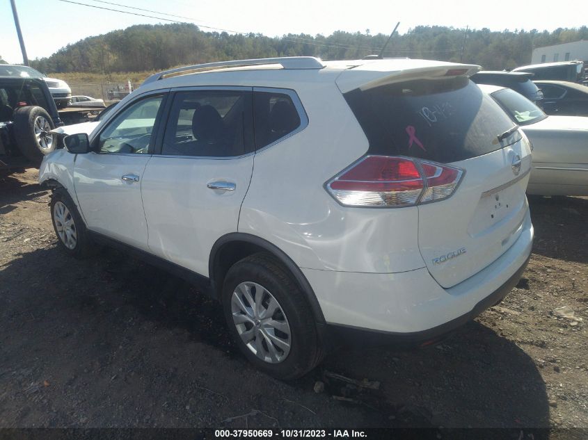 2016 NISSAN ROGUE S/SL/SV - JN8AT2MT9GWQQ9979