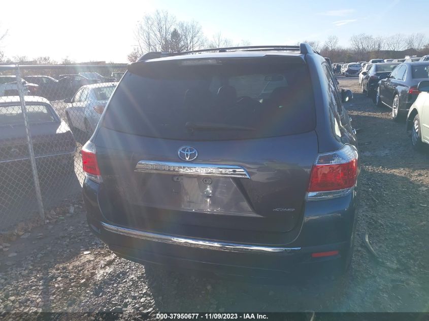 2013 TOYOTA HIGHLANDER LIMITED V6 - 5TDDK3EH5DS265074