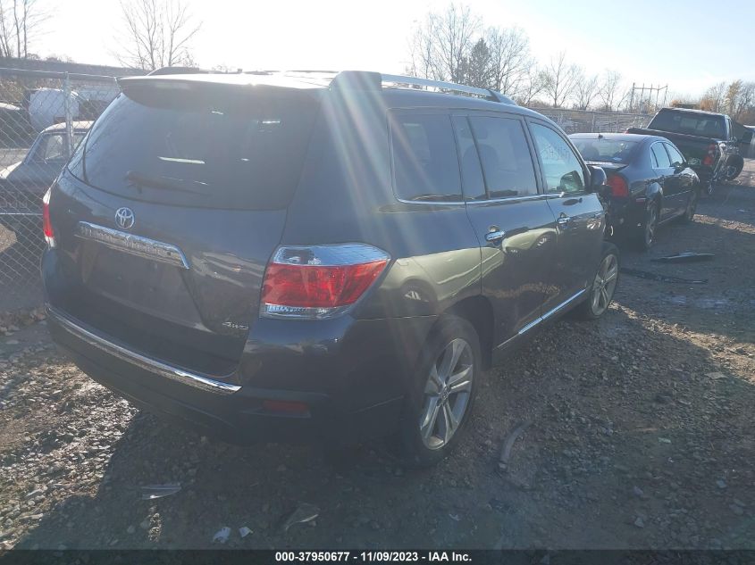 2013 TOYOTA HIGHLANDER LIMITED V6 - 5TDDK3EH5DS265074