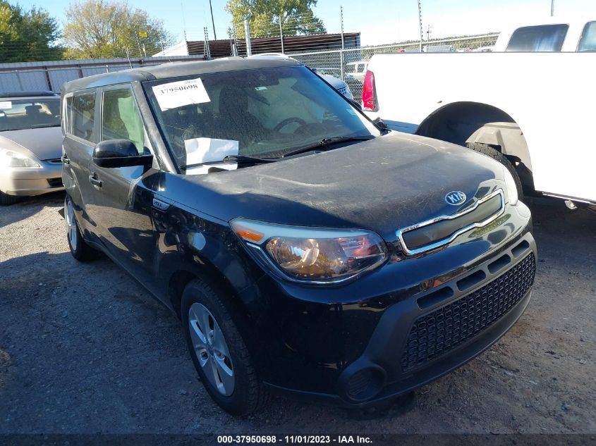 2015 KIA SOUL - KNDJN2A20F7809547