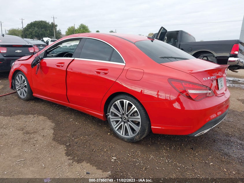 VIN WDDSJ4EB8KN716552 2019 MERCEDES-BENZ CLA 250