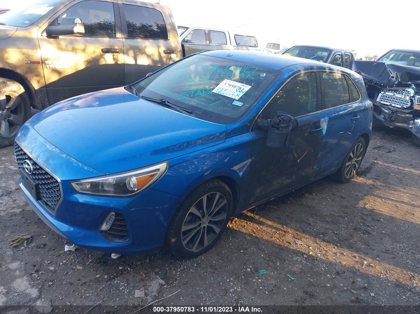 VIN KMHH35LE2JU057966 2018 HYUNDAI ELANTRA GT