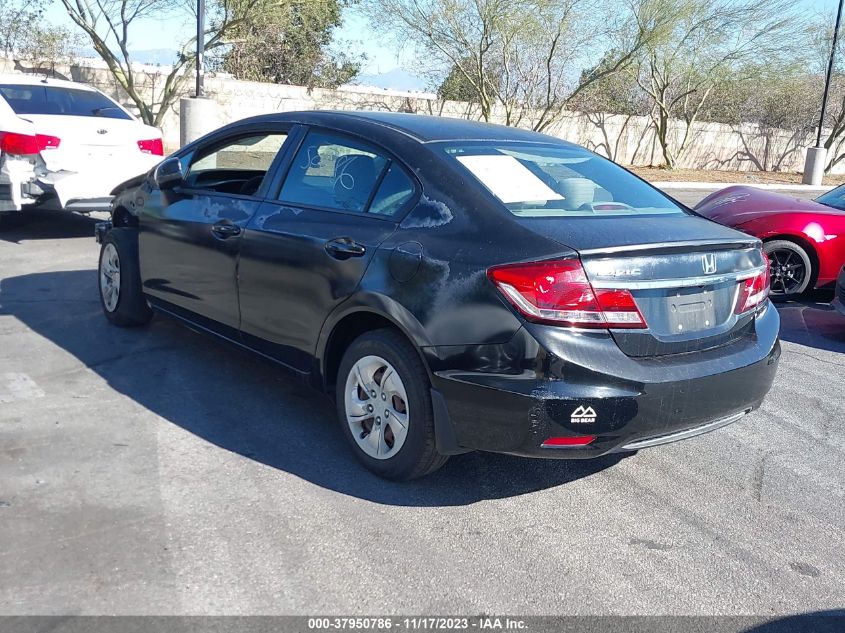 2013 HONDA CIVIC LX - 2HGFB2F50DH509723