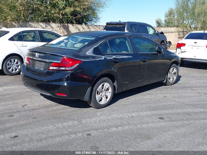 2013 HONDA CIVIC LX - 2HGFB2F50DH509723