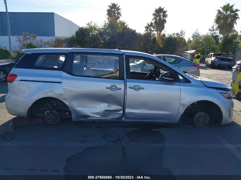 2016 KIA SEDONA L - KNDMA5C10G6183049