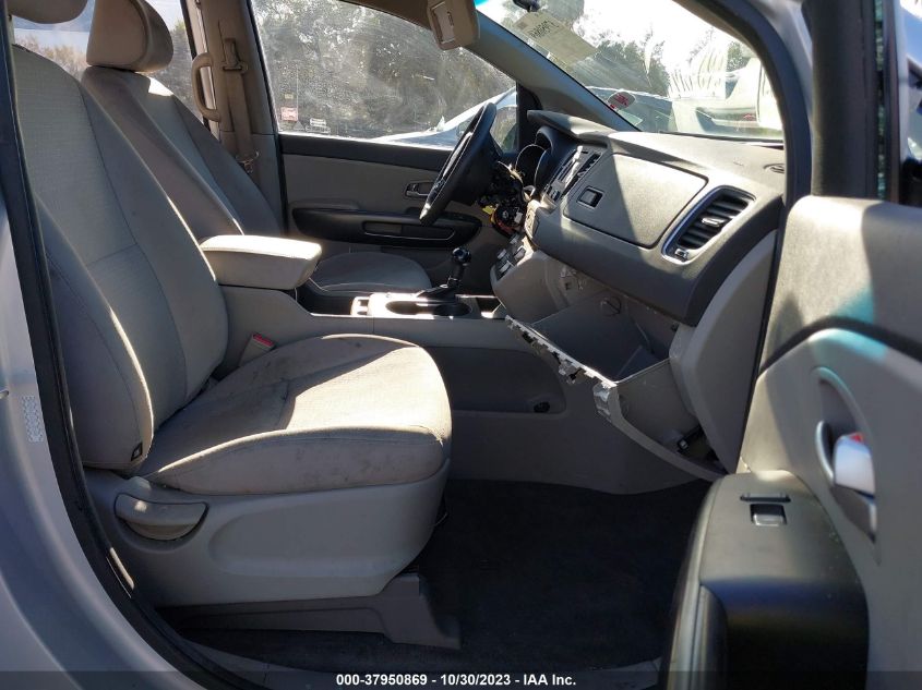 2016 KIA SEDONA L - KNDMA5C10G6183049