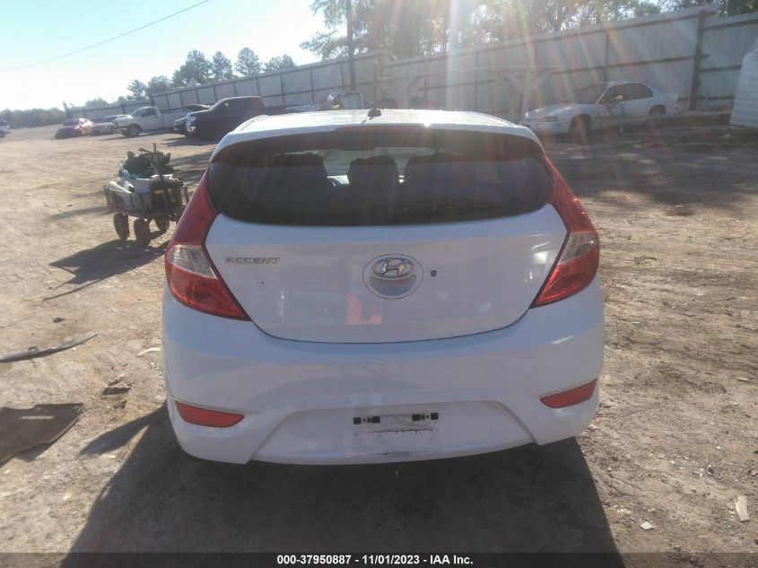 2013 HYUNDAI ACCENT GLS/SE - KMHCU5AE5DU136885