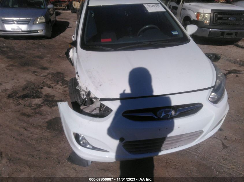 2013 HYUNDAI ACCENT GLS/SE - KMHCU5AE5DU136885