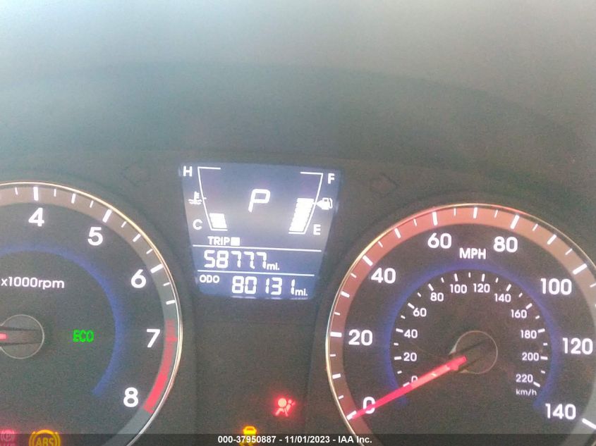 2013 HYUNDAI ACCENT GLS/SE - KMHCU5AE5DU136885