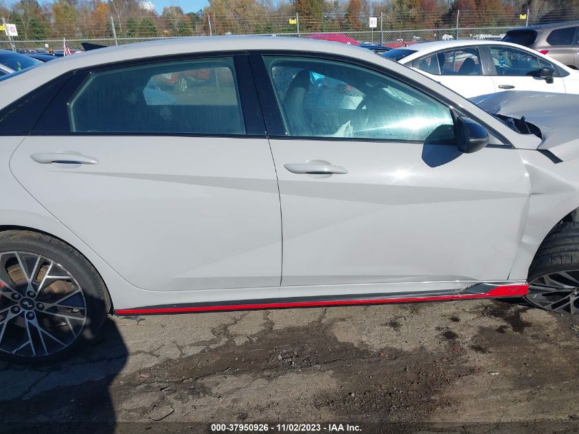2022 HYUNDAI ELANTRA N - KMHLW4AKXNU008508