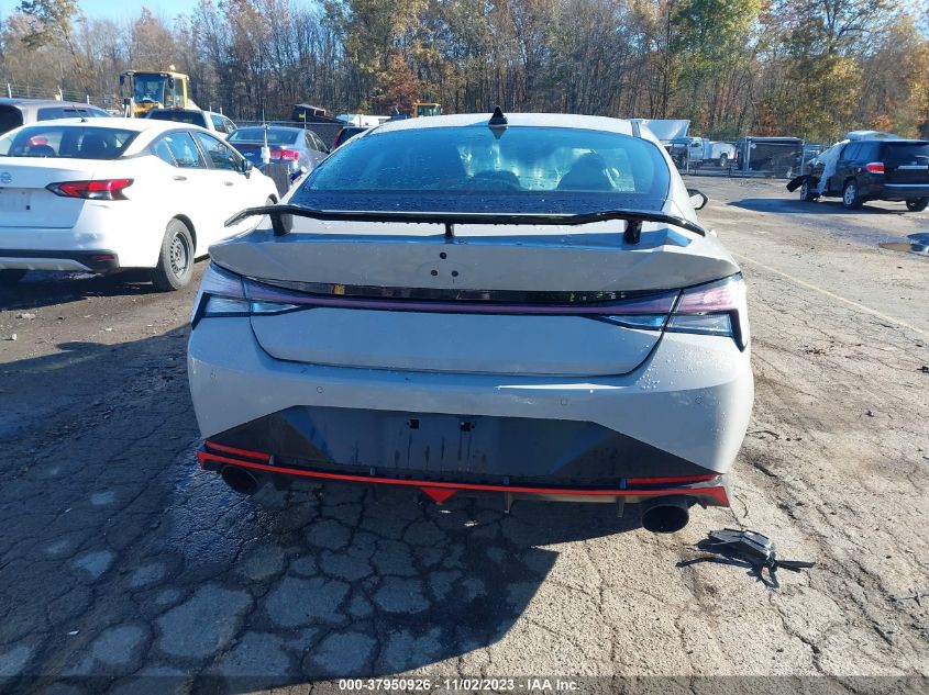 2022 HYUNDAI ELANTRA N - KMHLW4AKXNU008508