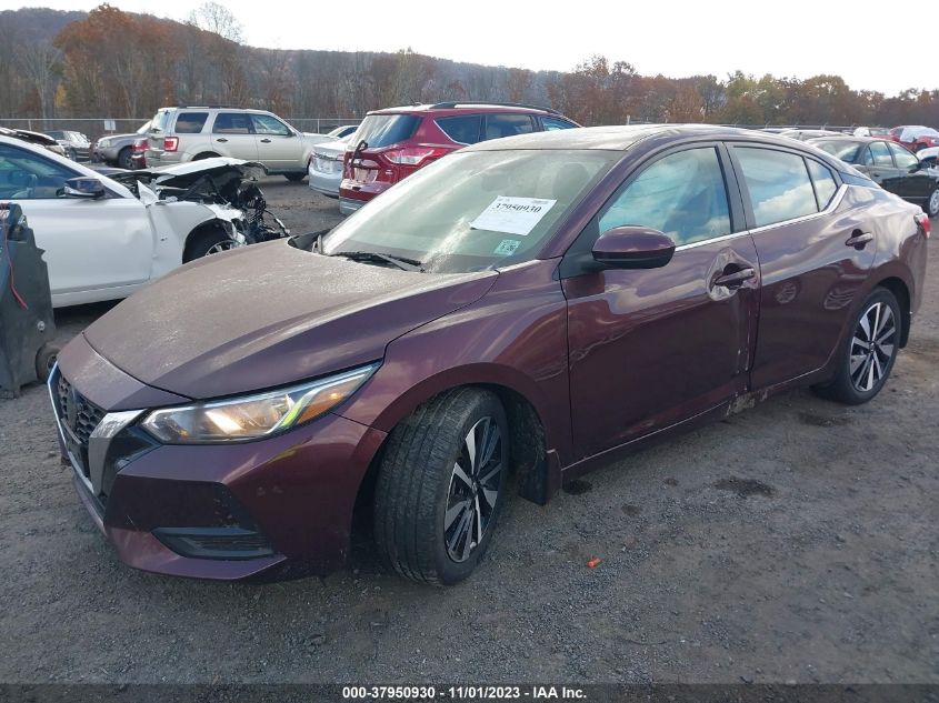 2021 NISSAN SENTRA SV - 3N1AB8CV6MY263564