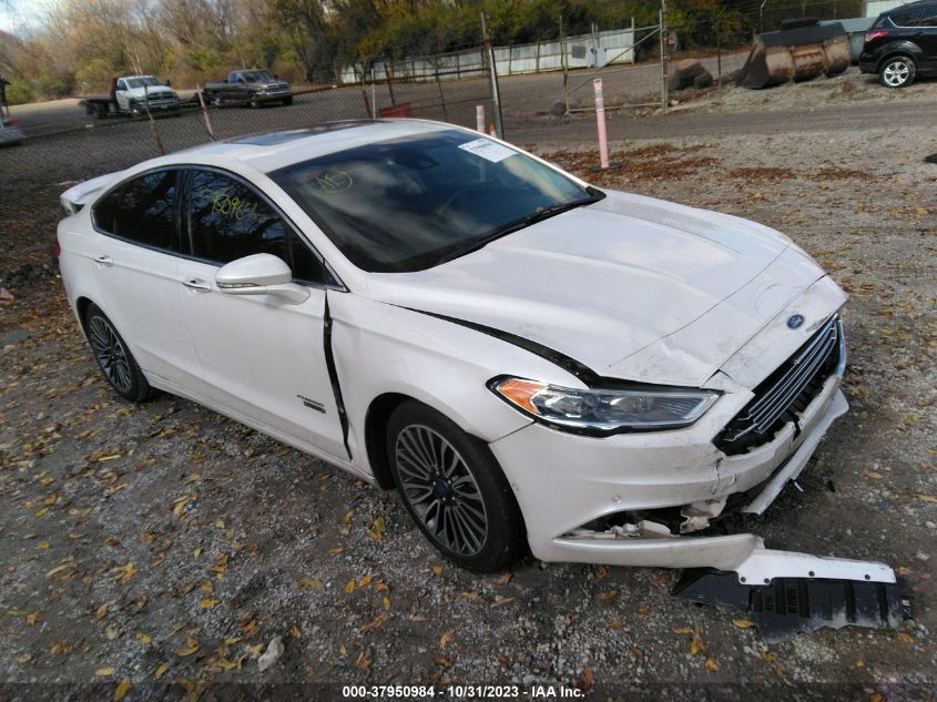 2017 FORD FUSION ENERGI TITANIUM/PLATINUM - 3FA6P0SU5HR147227