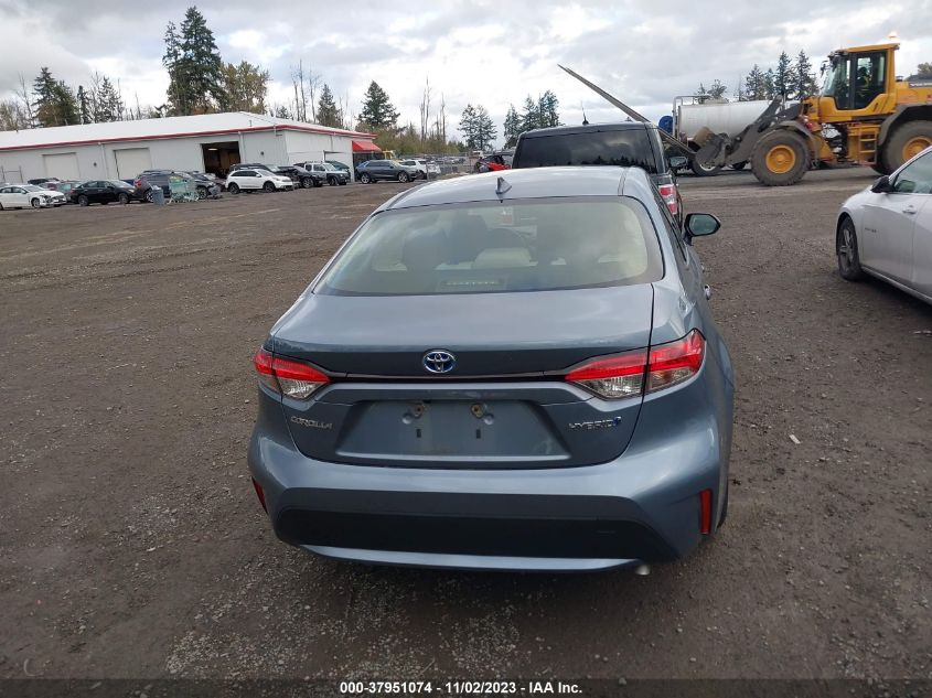 2021 TOYOTA COROLLA HYBRID LE - JTDEAMDE9MJ016083
