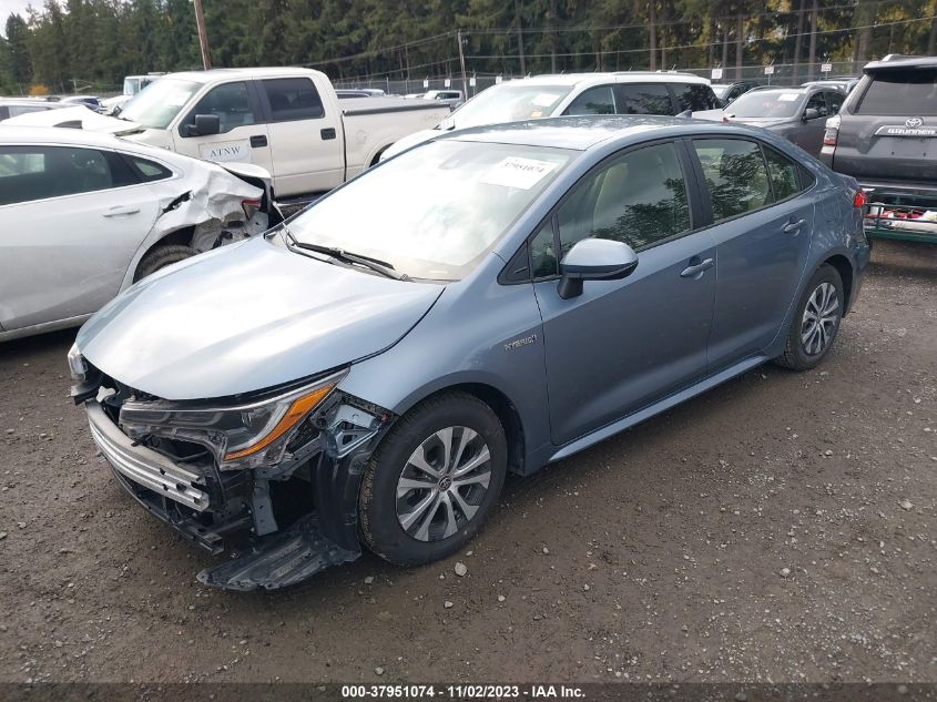 2021 TOYOTA COROLLA HYBRID LE - JTDEAMDE9MJ016083